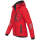 Arctic Seven Damen Softshell Outdoor O-186 - Rot-Schwarz-Gr.XS