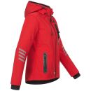 Arctic Seven Damen Softshell Outdoor O-186 - Rot-Schwarz-Gr.L