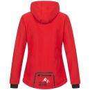 Arctic Seven Damen Softshell Outdoor O-186 - Rot-Schwarz-Gr.L