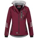 Arctic Seven Damen Softshell Outdoor O-186 - Bordeaux-Grau