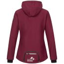 Arctic Seven Damen Softshell Outdoor O-186 - Bordeaux-Grau-Gr.3XL