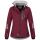 Arctic Seven Damen Softshell Outdoor O-186 - Bordeaux-Grau-Gr.3XL