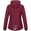 Arctic Seven Damen Softshell Outdoor O-186 - Bordeaux-Grau-Gr.5XL