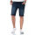 Alessandro Salvarini Herren Jeans Shorts O-382 - Dunkelblau-W29