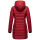 Marikoo Abendsternchen Damen Winter Jacke gesteppt B603 Blood Red-Größe S - Gr. 36
