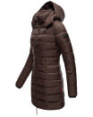 Marikoo Abendsternchen Damen Winter Jacke gesteppt B603 Dunkelschoko-Größe S - Gr. 36
