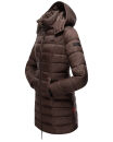 Marikoo Abendsternchen Damen Winter Jacke gesteppt B603 Dunkelschoko-Größe S - Gr. 36