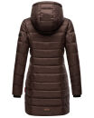Marikoo Abendsternchen Damen Winter Jacke gesteppt B603 Dunkelschoko-Größe S - Gr. 36