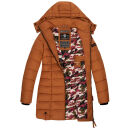Marikoo Abendsternchen Damen Winter Jacke gesteppt B603 Cinnamon-Größe S - Gr. 36