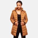 Marikoo Abendsternchen Damen Winter Jacke gesteppt B603 Cinnamon-Größe S - Gr. 36