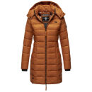 Marikoo Abendsternchen Damen Winter Jacke gesteppt B603 Cinnamon-Größe S - Gr. 36