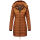 Marikoo Abendsternchen Damen Winter Jacke gesteppt B603 Cinnamon-Größe S - Gr. 36