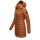 Marikoo Abendsternchen Damen Winter Jacke gesteppt B603 Cinnamon-Größe S - Gr. 36