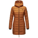 Marikoo Abendsternchen Damen Winter Jacke gesteppt B603 Cinnamon-Größe M - Gr. 38