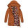 Marikoo Abendsternchen Damen Winter Jacke gesteppt B603 Cinnamon-Größe M - Gr. 38
