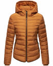 Marikoo Amber Damen Steppjacke Winterjacke B354 Cinnamon Größe M - Gr. 38