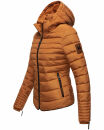 Marikoo Amber Damen Steppjacke Winterjacke B354 Cinnamon Größe M - Gr. 38