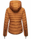 Marikoo Amber Damen Steppjacke Winterjacke B354 Cinnamon Größe M - Gr. 38