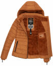 Marikoo Amber Damen Steppjacke Winterjacke B354 Cinnamon Größe M - Gr. 38