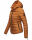 Marikoo Amber Damen Steppjacke Winterjacke B354 Cinnamon Größe L - Gr. 40