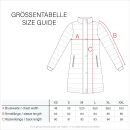Marikoo Armasa Damen Winter Steppjacke Stepp Parka Winterjacke B842 Blood Red Größe S - Gr. 36