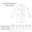 Marikoo Armasa Damen Winter Steppjacke Stepp Parka Winterjacke B842 Dunkel Schoko Größe XS - Gr. XS