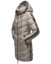 Marikoo Armasa Damen Winter Steppjacke Stepp Parka Winterjacke B842 Zink Grau Größe XXL - Gr. 44