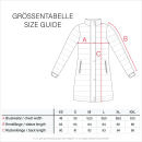 Marikoo Armasa Damen Winter Steppjacke Stepp Parka Winterjacke B842 Zink Grau Größe XXL - Gr. 44