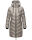 Marikoo Armasa Damen Winter Steppjacke Stepp Parka Winterjacke B842 Zink Grau Größe XXL - Gr. 44