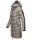 Marikoo Armasa Damen Winter Steppjacke Stepp Parka Winterjacke B842 Zink Grau Größe XXL - Gr. 44
