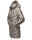 Marikoo Armasa Damen Winter Steppjacke Stepp Parka Winterjacke B842 Zink Grau Größe XXL - Gr. 44