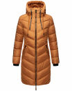 Marikoo Armasa Damen Winter Steppjacke Stepp Parka Winterjacke B842 Cinnamon Größe XS - Gr. XS