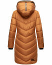 Marikoo Armasa Damen Winter Steppjacke Stepp Parka Winterjacke B842 Cinnamon Größe S - Gr. 36