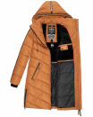 Marikoo Armasa Damen Winter Steppjacke Stepp Parka Winterjacke B842 Cinnamon Größe S - Gr. 36