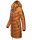 Marikoo Armasa Damen Winter Steppjacke Stepp Parka Winterjacke B842 Cinnamon Größe S - Gr. 36