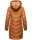 Marikoo Armasa Damen Winter Steppjacke Stepp Parka Winterjacke B842 Cinnamon Größe S - Gr. 36