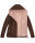Steppjacke mit Kapuze gesteppt Übergangsjacke B857 Dunkel Schoko Größe XXXL - Gr. 46