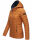 Steppjacke mit Kapuze gesteppt Übergangsjacke B857 Cinnamon Größe S - Gr. 36