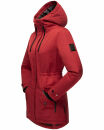 Navahoo Avrille Damen Wintejacke Parka gefüttert mit Kapuze B834 Blood Red Größe S - Gr. 36