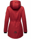 Navahoo Avrille Damen Wintejacke Parka gefüttert mit Kapuze B834 Blood Red Größe S - Gr. 36