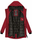 Navahoo Avrille Damen Wintejacke Parka gefüttert mit Kapuze B834 Blood Red Größe S - Gr. 36