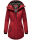 Navahoo Avrille Damen Wintejacke Parka gefüttert mit Kapuze B834 Blood Red Größe S - Gr. 36