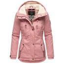 Marikoo Bikoo Damen Teddyfell gefüttert Winterjacke...