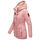 Marikoo Bikoo Damen Teddyfell gefüttert Winterjacke B802 Powder Rose Größe XS - Gr. 34