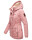 Marikoo Bikoo Damen Teddyfell gefüttert Winterjacke B802 Powder Rose Größe M - Gr. 38