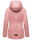 Marikoo Bikoo Damen Teddyfell gefüttert Winterjacke B802 Powder Rose Größe M - Gr. 38