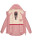 Marikoo Bikoo Damen Teddyfell gefüttert Winterjacke B802 Powder Rose Größe M - Gr. 38