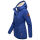 Marikoo Bikoo Damen Teddyfell gefüttert Winterjacke B802 Blue Jean Größe L - Gr. 40