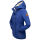 Marikoo Bikoo Damen Teddyfell gefüttert Winterjacke B802 Blue Jean Größe L - Gr. 40