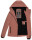 Marikoo Brombeere Damen Übergansjacke B862 Terracotta Größe XS - Gr. 34